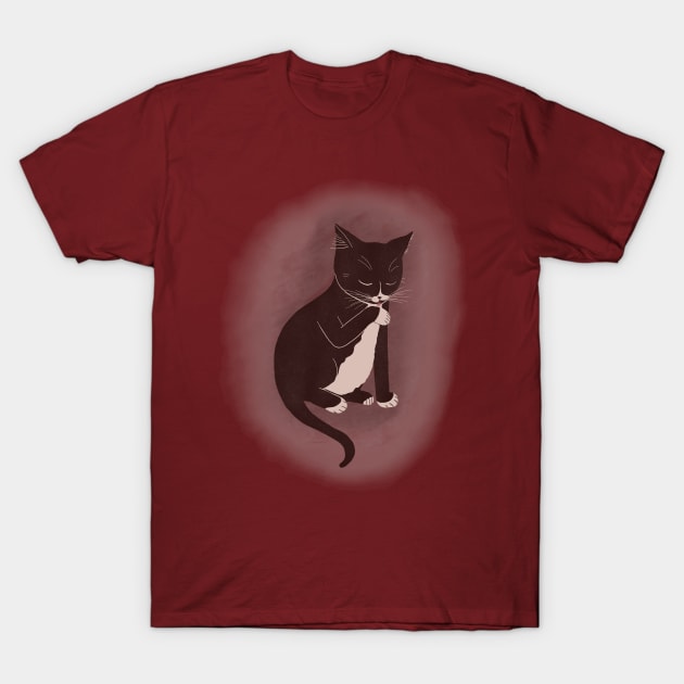 Charlie the Wonder Cat T-Shirt by sadsquatch